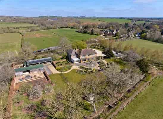 8-Acre Equestrian Property with Character Features and Modern Extension