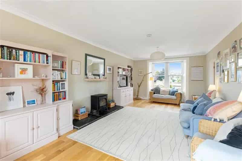 3 Bed Flat East Linton - Double Upper Period Flat with Garden