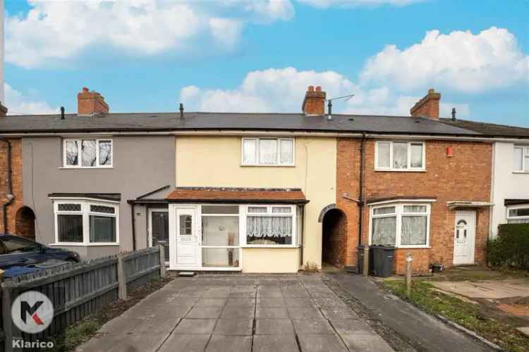 2 Bedroom Terraced House for Sale