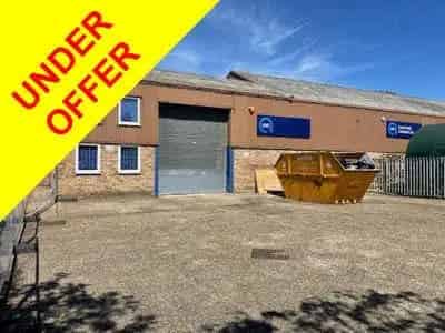 Terrace Industrial Unit with Office Space For Sale