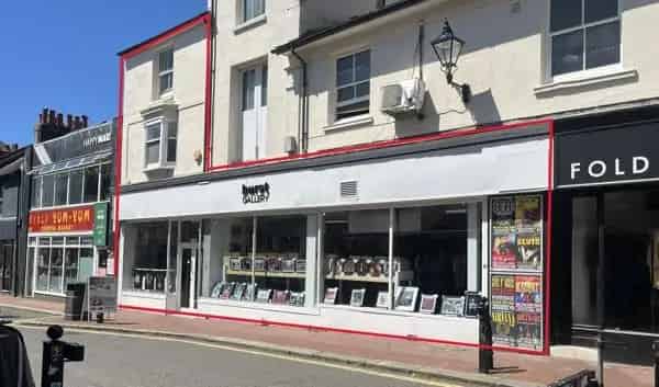 Double Fronted Retail Unit North Laine Brighton