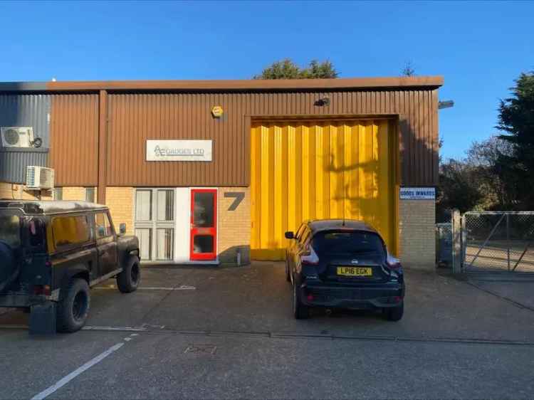 Industrial Warehouse Unit with Yard and Office Space