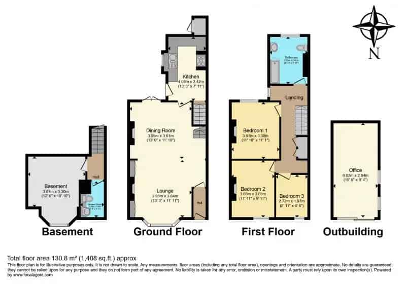 3 Bedroom Semi Detached House Near Newark