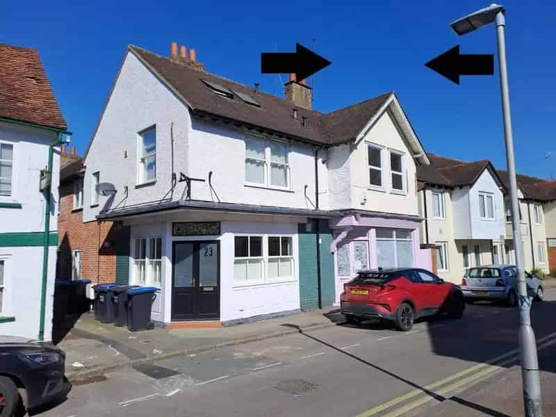 Two-Storey Building Conversion One-Bedroom Home Planning Permission Granted