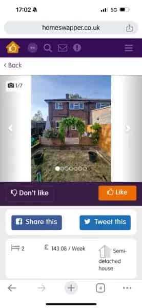 2 Bed Semi-Detached House with Extension Potential