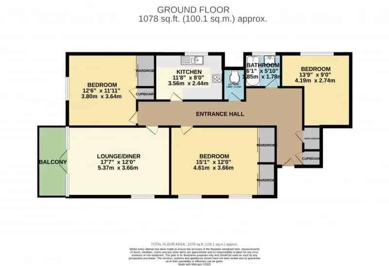 3 bedroom  Flat