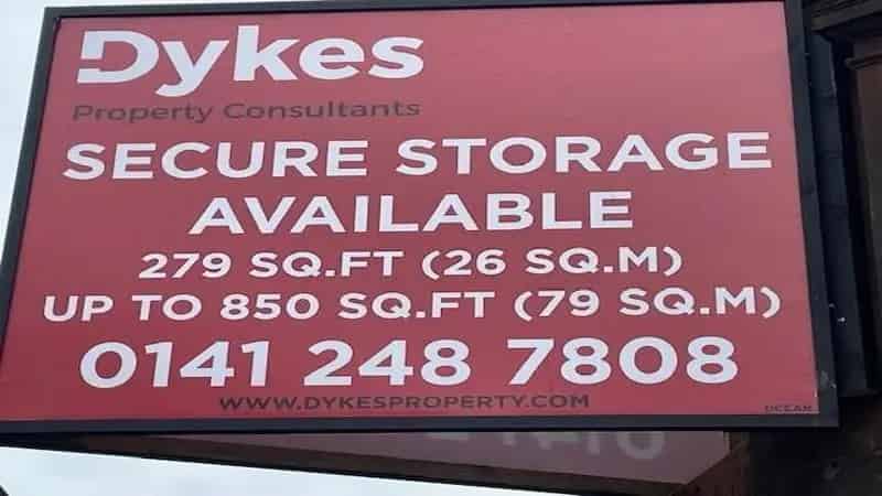 1st Floor Storage Space in Grade B Listed Building Kilmarnock