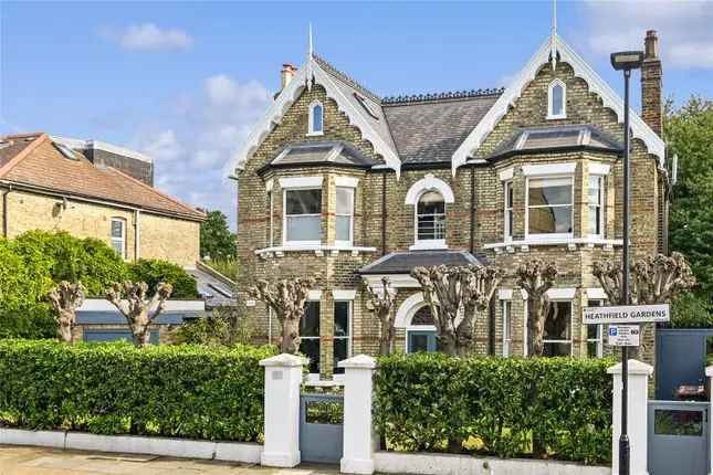 Victorian House for Sale Heathfield Gardens Chiswick W4