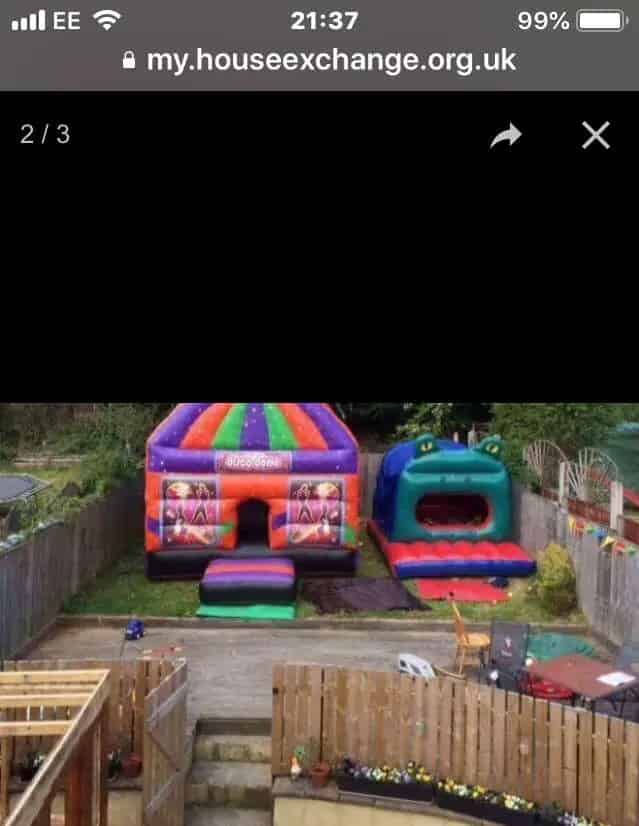 2 Bed House with Large Garden and Shed