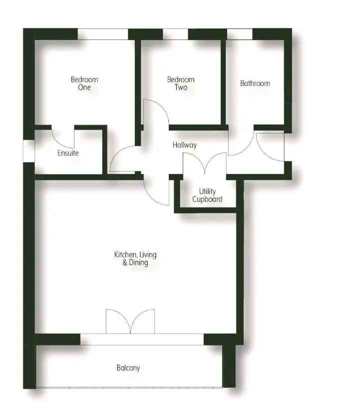 2 or 3 Bed Apartments in Middleton Ilkley