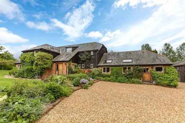 Marsh Barn 1700s Residence with Extensive Outbuildings and Landscaped Gardens