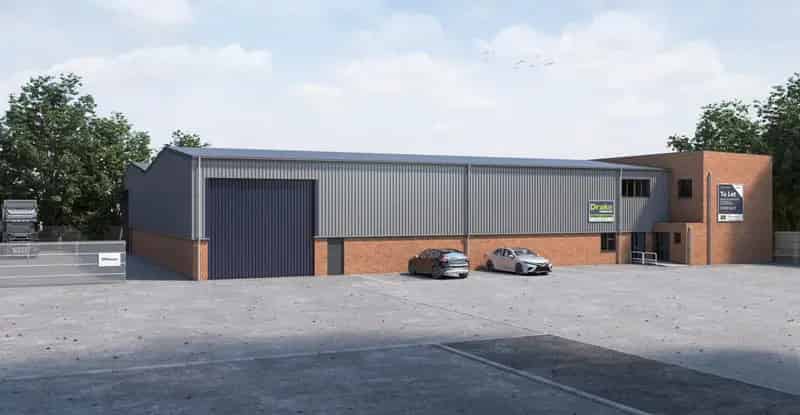 Detached Warehouse with Modern Offices and Yard