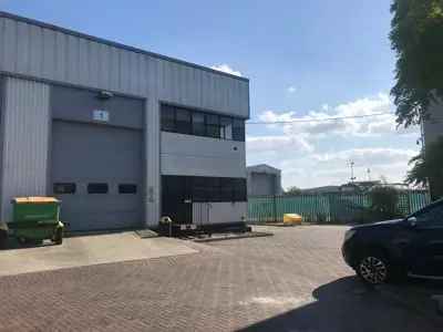 Light Industrial Warehouse Unit with Office Space and Parking