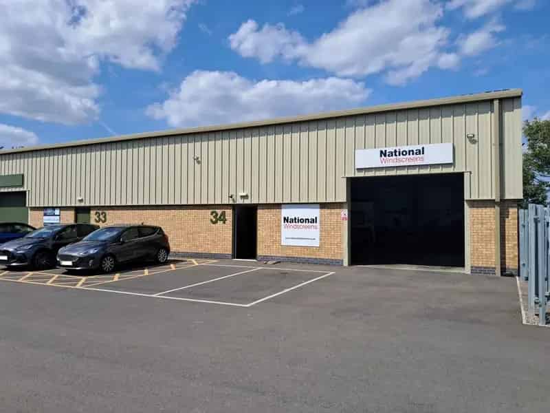 Modern Industrial Building with Ample Yard and Parking
