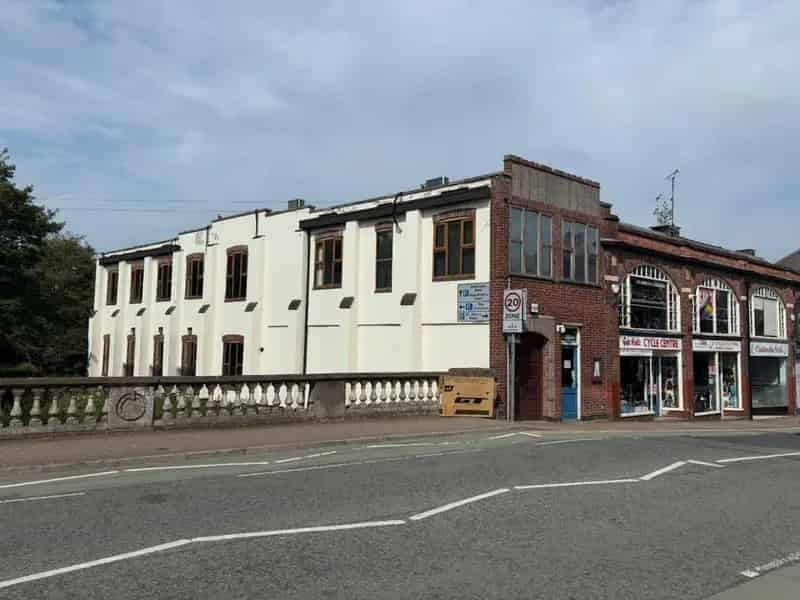 Converted Office Space Two Story Brick Building