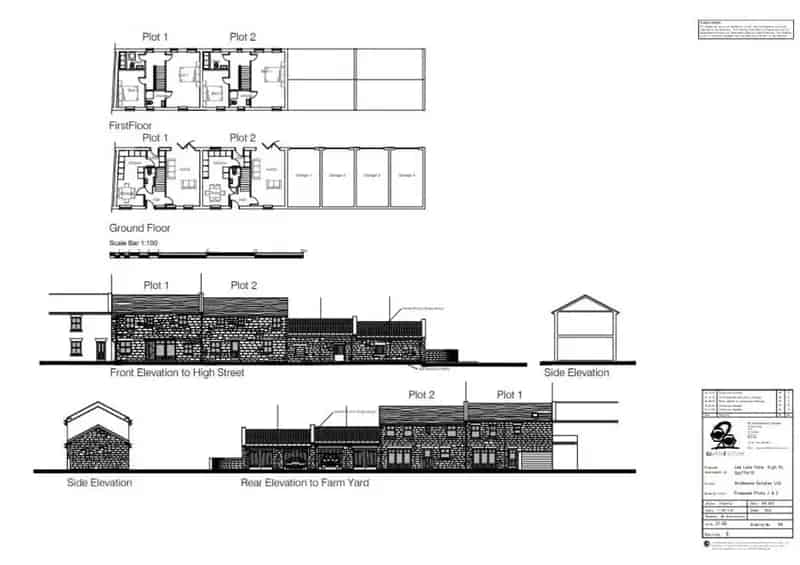 2 Bed House and 4 Dwelling Planning Permission in Spofforth
