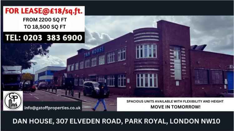 Industrial For Rent in London, England