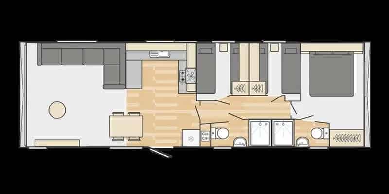 3 Bed Flamingo Land Static Caravan for Sale
