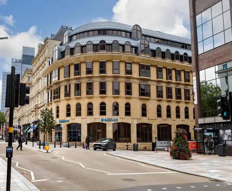 Birmingham City Centre Office Space 15 Colmore Row