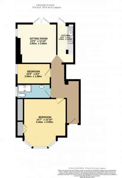 2 Bedroom Flat Central Tunbridge Wells Garden Parking