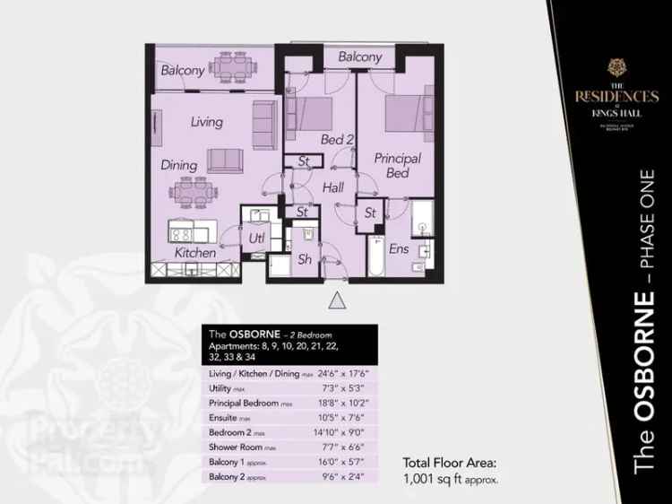 Luxury Over 55s Apartments in Secluded Cul-de-sac