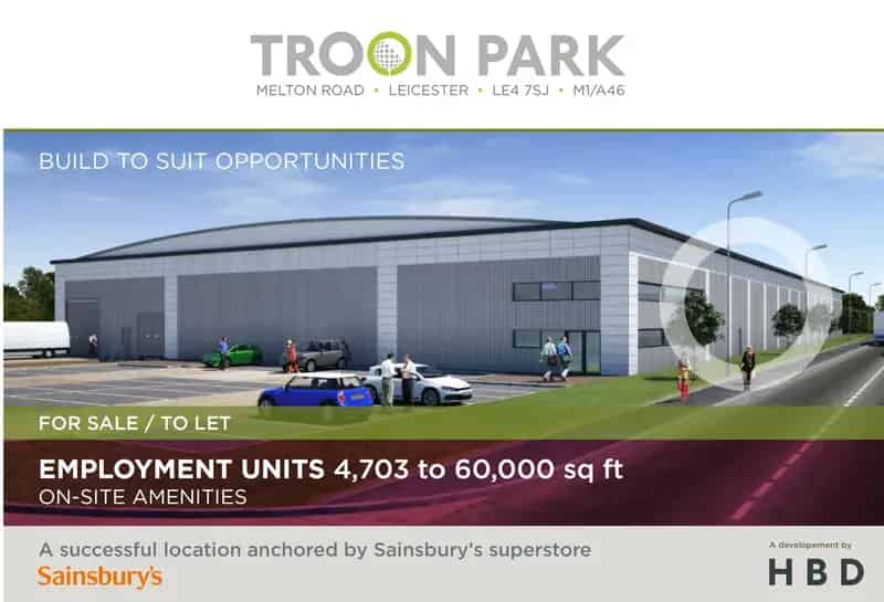 15000 sq ft Industrial Building Leicester City Centre