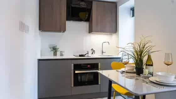 44m² Manchester Studio Apartment  Modern Stylish Ancoats Living