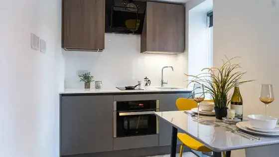 44m² Manchester Studio Apartment  Modern Stylish Ancoats Living