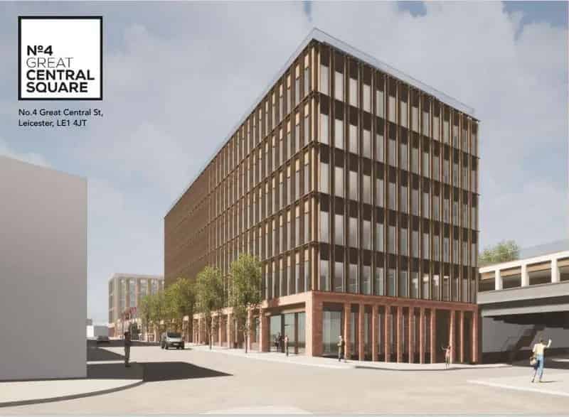 Grade A Offices Leicester City Centre 70000 sq ft