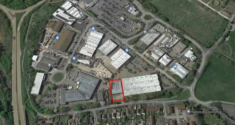 Farnham Trading Estate Unit: 8-10,000 sq ft Refurbished Warehouse