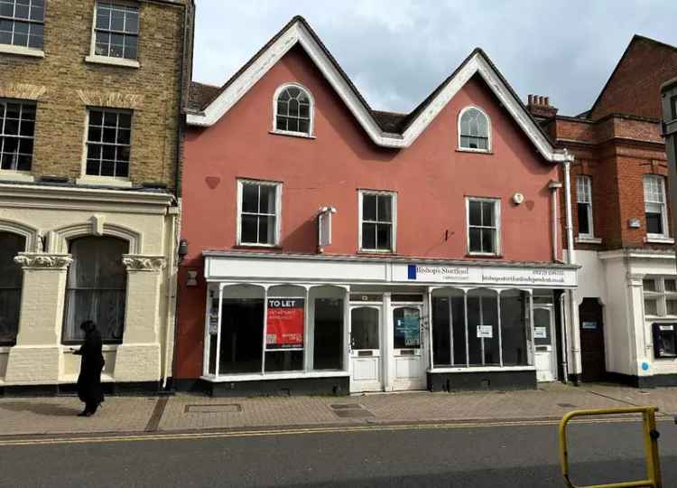 Grade II Listed Shop and Upper Parts with Rear Access