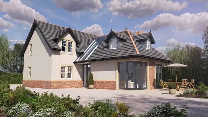 Detached House Planning Permission Granted Medburn