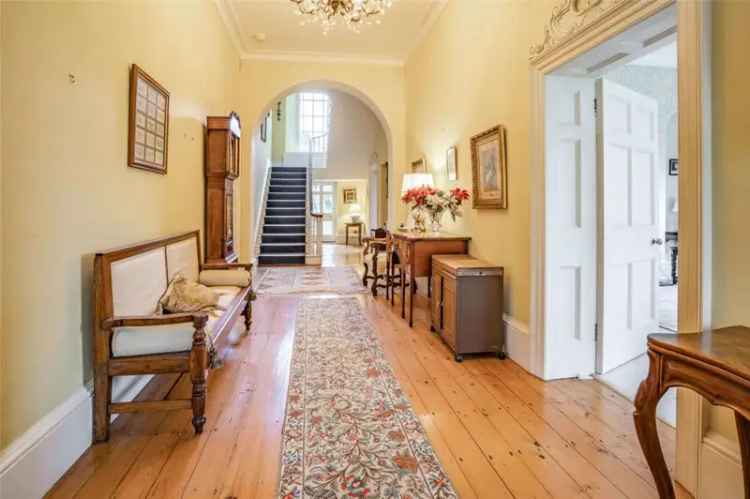 Bryntowy Mansion: Elegant Georgian Country House with River Fishing