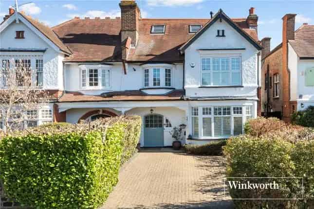 Semi-detached house for sale in Etchingham Park Road, Finchley, London N3