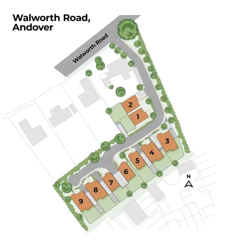 3-Bedroom Bungalow Andover - New Build with Driveway Parking