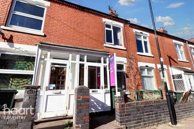 2 Bedroom Victorian Terrace House for Sale Earlsdon Coventry