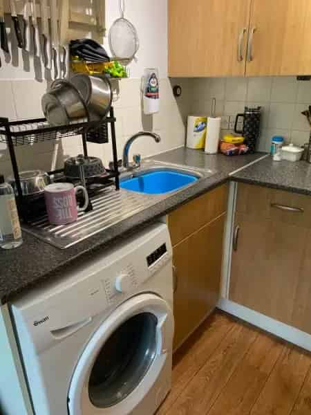 1 Bed Flat Waterlooville Pets Allowed Open Plan Kitchen
