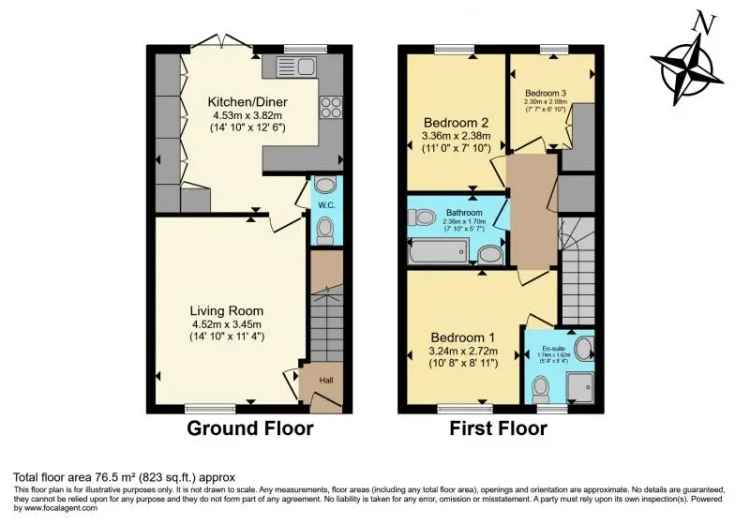 3 Bedroom End Terrace House For Sale