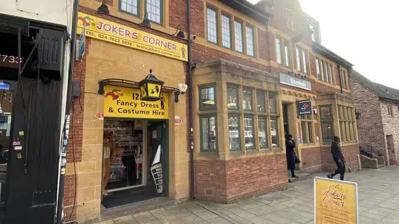 Coventry Retail Shop 1119 sq ft Far Gosford Street