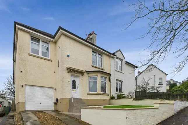 4 Bedroom Semi-Detached House for Sale Mosspark Avenue Glasgow G52