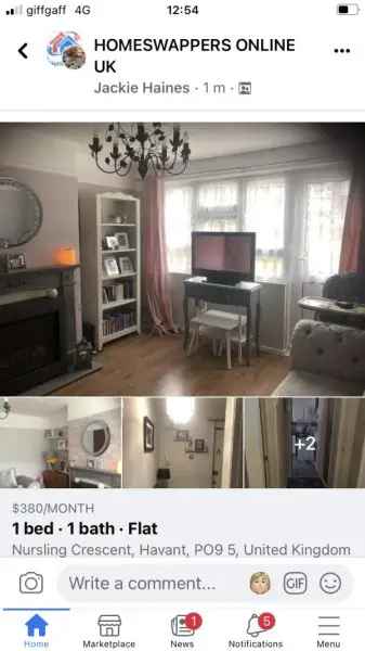 Flat For Rent in Havant, England