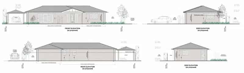 Single Storey House Rural Plot Planning Permission