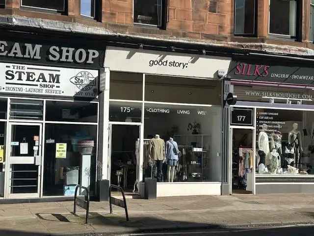 Glasgow West End Shop Unit 525 sq ft