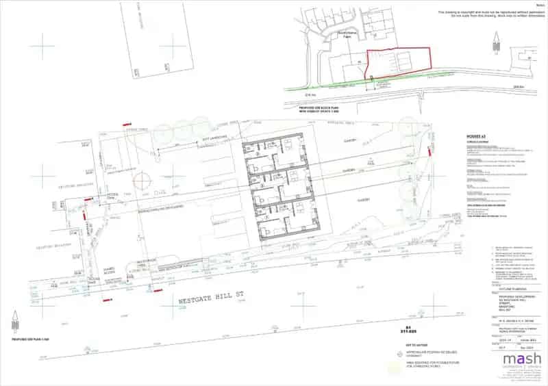 Land for Sale 3 Four-Bedroom Townhouses Planning Permission Granted
