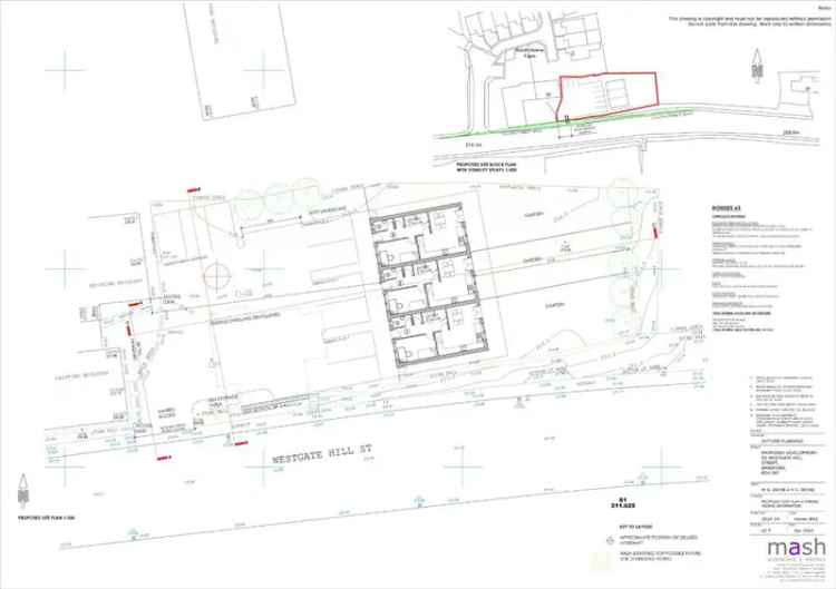 Land for Sale 3 Four-Bedroom Townhouses Planning Permission Granted