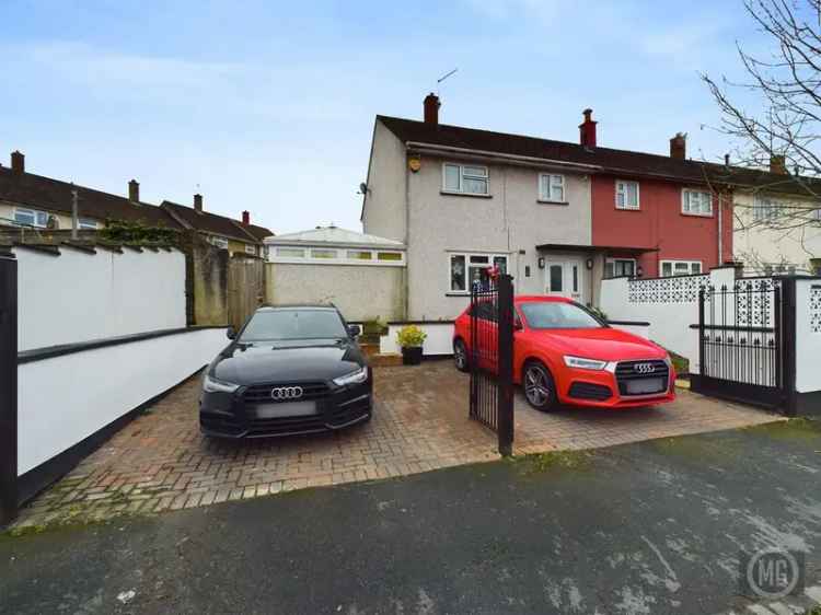 3 bedroom end of terrace house for sale