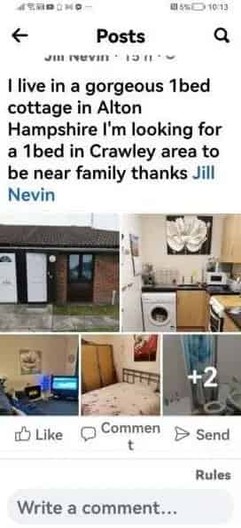 1 Bedroom Cottage Alton Hampshire - Relocating to Crawley Broadfield