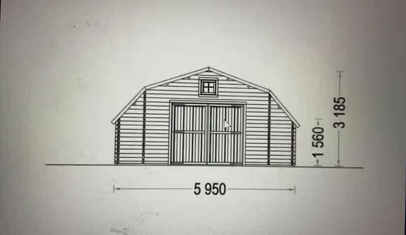 400m2 Plot Barn Conversion Planning Permission