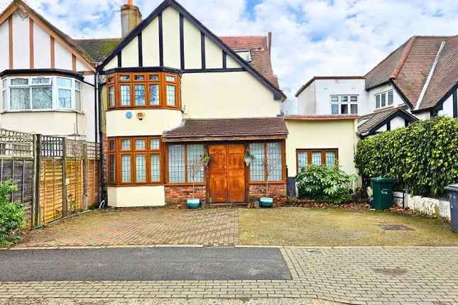 Semi-detached house for sale in Dunstan Road, London NW11