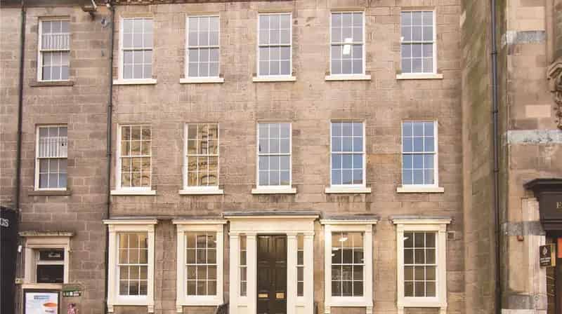 Refurbished Townhouse Office on George Street Edinburgh